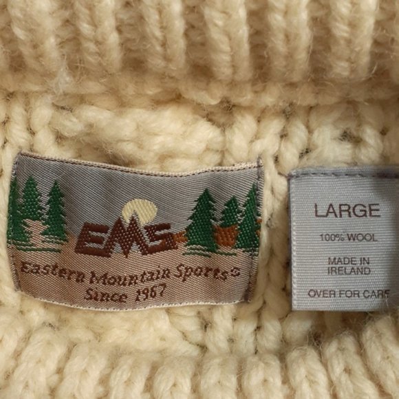 Men's fashion Eastern Mountain Sports Irish Sweate - Picture 2 of 3